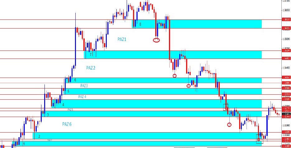 آموزش پاز (PAZ) در RTM؛ پاز سی پی (CP) و 2 پاز دیگر برای ترید
